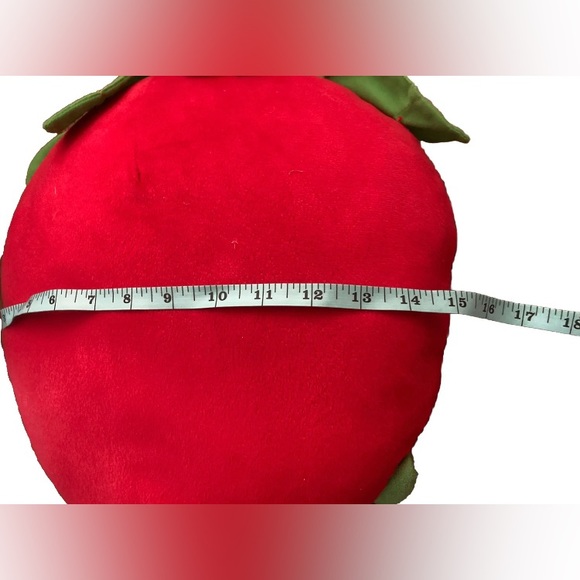 Fiesta Shopkins LARGE STRAWBERRY KISS 16" Plush STUFFED Toy Pillow - Picture 5 of 5